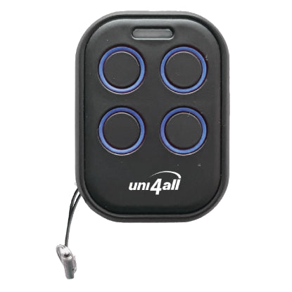 Unitronic Telecomando Universale UNI4ALL JL2161/UNI 4 Canali Multifrequenza Rolling Code e Codice Fisso