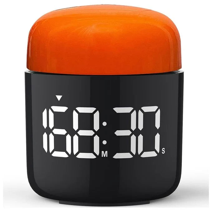 Lowell Timer Contaminuti Digitale JT-5416O Arancione con Cronometro e Allarme
