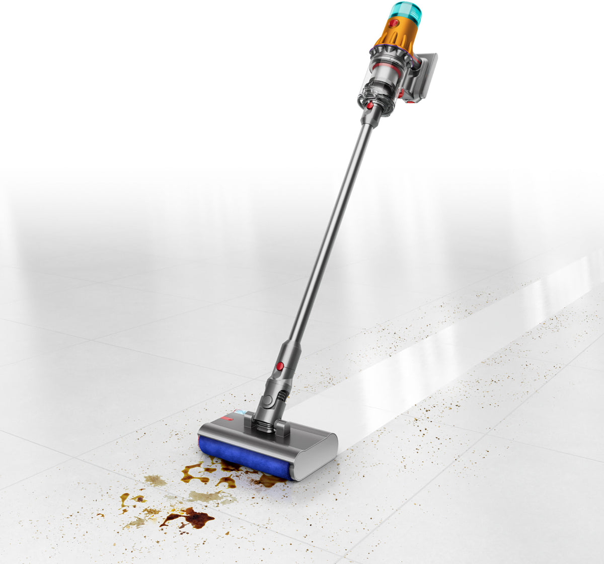Dyson V12s Detect Slim Submarine Aspirapolvere Senza Filo e Lavapavimenti