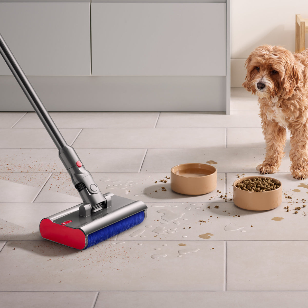 Dyson V12s Detect Slim Submarine Aspirapolvere Senza Filo e Lavapavimenti