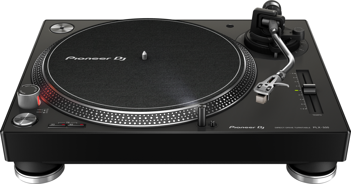 Pioneer DJ PLX-500 Piatto per DJ ad azionamento diretto Nero