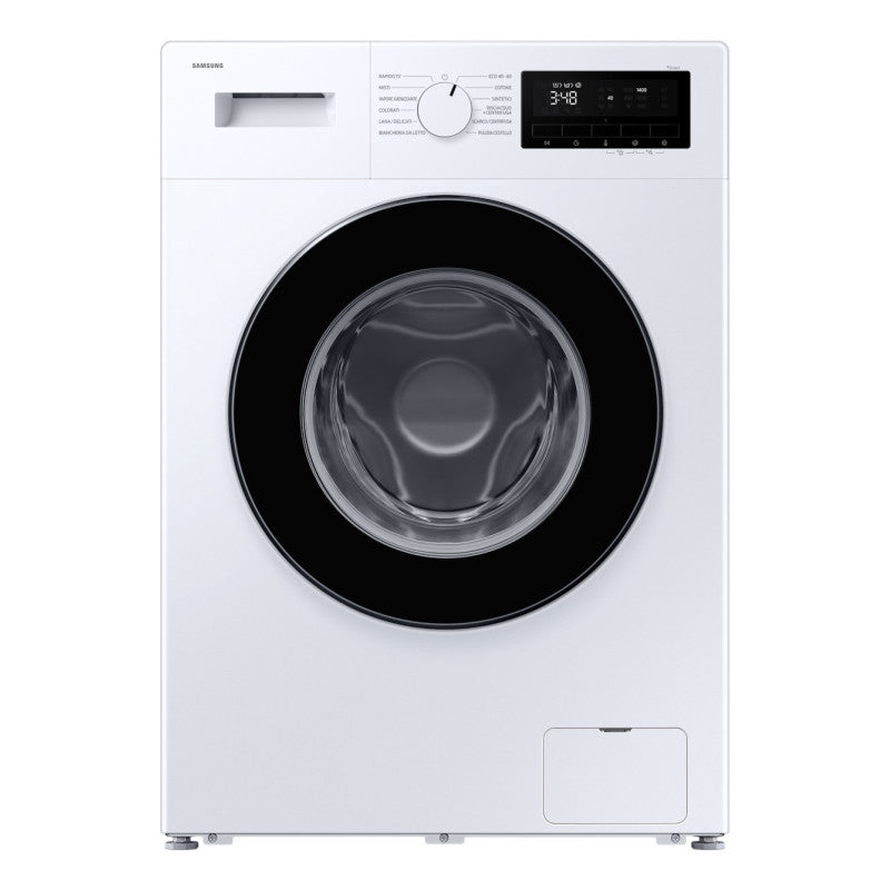 Samsung Lavatrice Serie 3000 WW90FG3M05AWET 9 kg 1400 giri Classe A Vapore Igienizzante Bianca