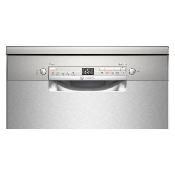 Bosch SMS2ITI33E Lavastoviglie libera installazione 60 cm Acciaio spazzolato anti-impronta (E)