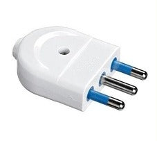 Nuova Video Suono Spina Volante 16A Bianca 2P+T per Collegamenti Elettrici