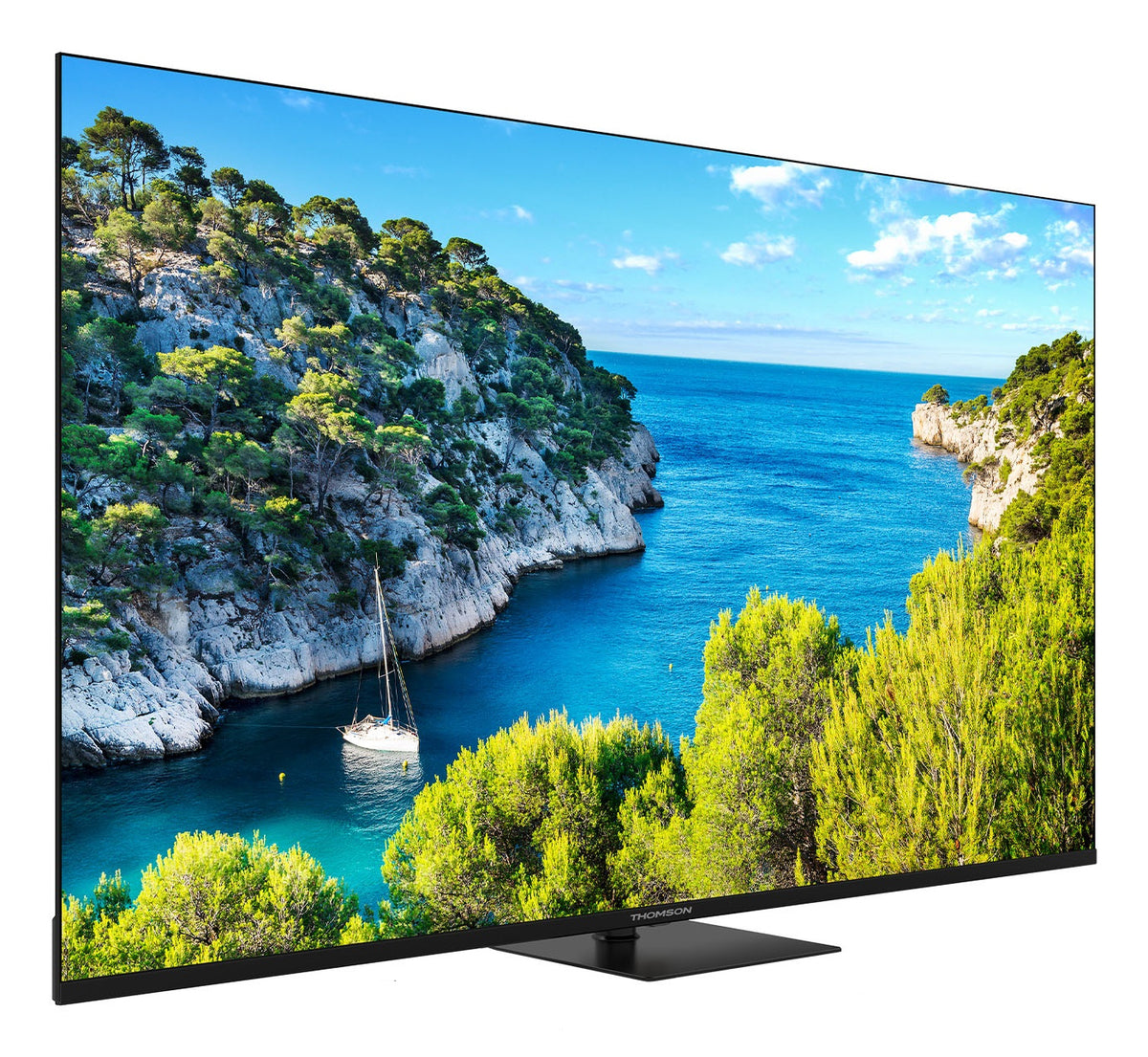 Thomson 50UG5C14 Televisione Smart TV 50 Pollici Qled 4K Ultra Hd Wi-fi Nero