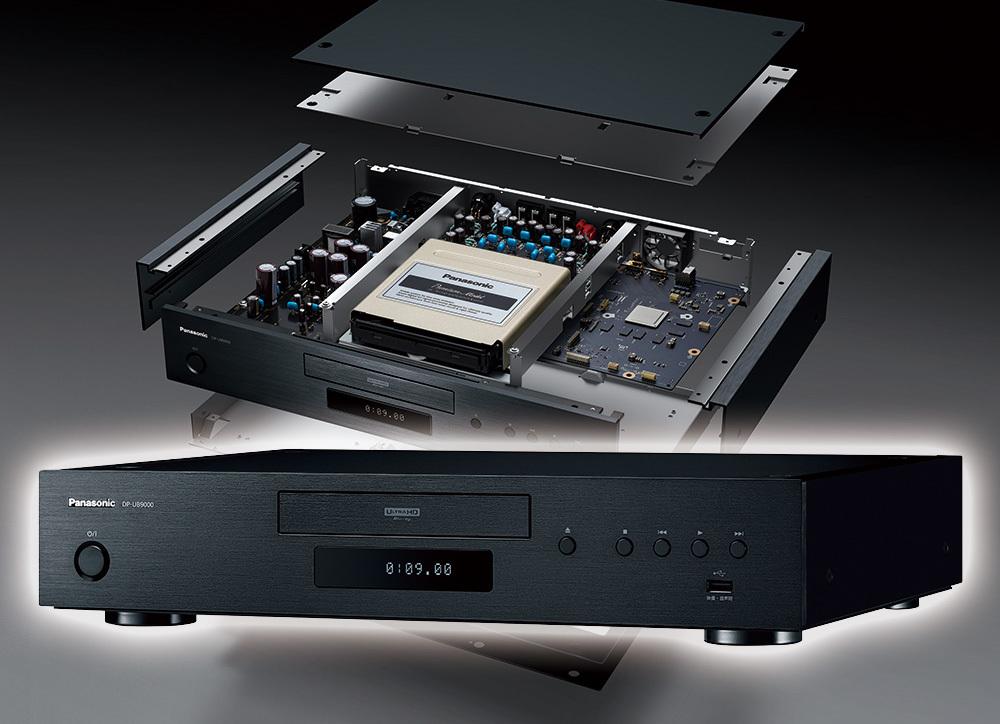 Panasonic Lettore Blu-ray 4K Ultra HD DP-UB9000AG1 HDR10+ Dolby Vision THX Wi-Fi Nero