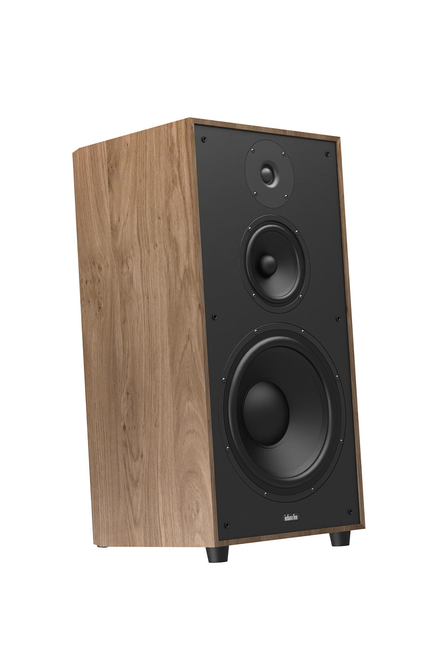 Indiana Line Utah 5 Coppia Diffusori da Pavimento a 3 Vie Bass Reflex 160 W Rovere Naturale