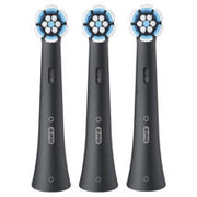 Oral-B Testine di Ricambio iO Series Gentle Care Black, testine rotonde di ricambio originali, setole angolate per una rimozione più profonda della placca, testina più morbida, adatte a geng