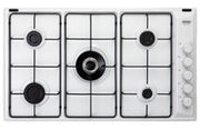 De’Longhi FLB 59 DD piano cottura Bianco Da incasso 86 cm Gas 5 Fornello(i)