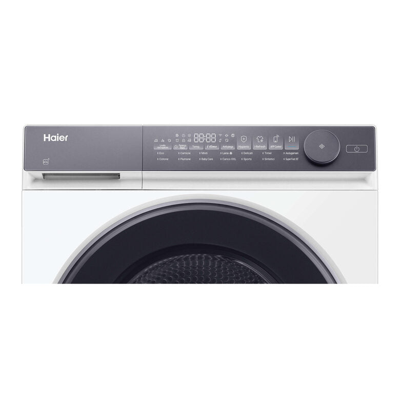 Haier HD80-C367TU1-IT asciugatrice Libera installazione Caricamento frontale 8 kg Bianco