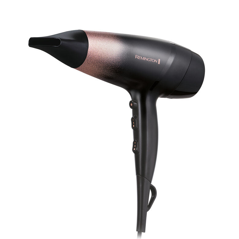 Remington Rose Shimmer asciuga capelli 2200 W Nero, Rosa