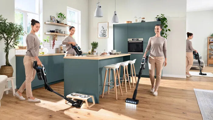 Bosch BCS1041WAC Scopa elettrica, Unlimited 10, Bianco