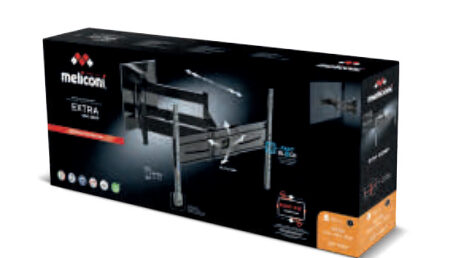 Meliconi Slimstyle Extra 600sdrp Plus Supporto TV