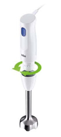 Braun MultiQuick 1 MQ10.001M 0,6 L Frullatore ad immersione 450 W Blu, Bianco