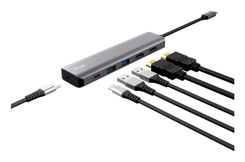 Trust Dalyx Cablato USB 3.2 Gen 1 (3.1 Gen 1) Type-C Grigio