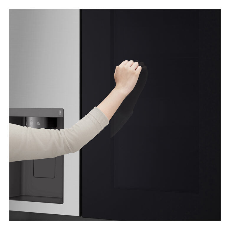 LG GSGV80PYLD Frigorifero A Libera Installazione Side-by-side , Fresh Balancer™,  Instaview, Wi-fi, Classe D, Argento