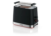 Bosch TAT4M223 tostapane 4 2 fetta/e 950 W Nero, Stainless steel