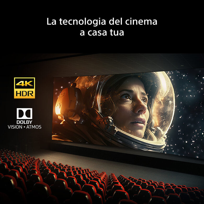 Sony K-83A65 2,11 m (83") 4K Ultra HD Smart TV Wi-Fi Nero