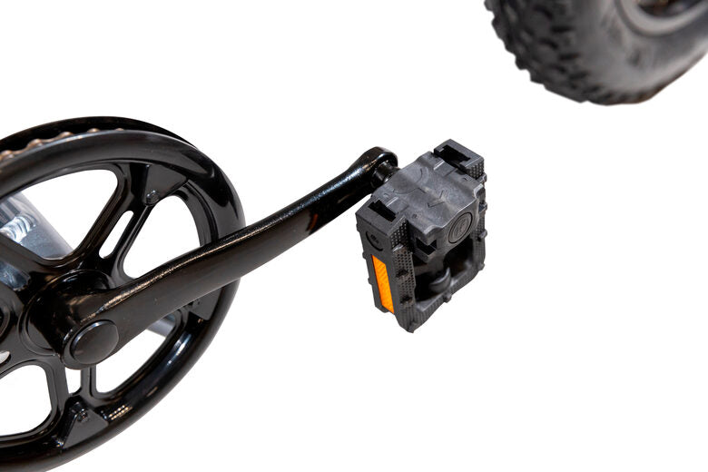 EMG Fat Bike Bomber 250W con telaio 17" foldable, ruota 20", Freni a disco a/p, Cambio Shimano e batteria 10Ah