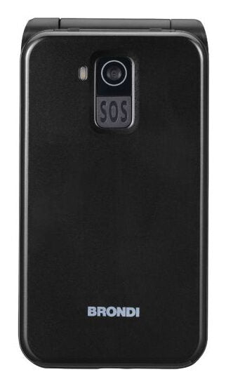 Brondi 10281080 cellulare 7,11 cm (2.8") Nero, Metallico Telefono cellulare basico