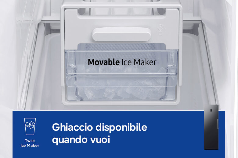 Samsung Freezer Monoporta Bespoke AI 323L RZ70H32HDFEF
