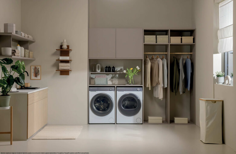 Haier HW100-B14367U1 X Serie 7 Lavatrice A Libera Installazione 10 Kg, 1400 Giri, Classe A, Bianco