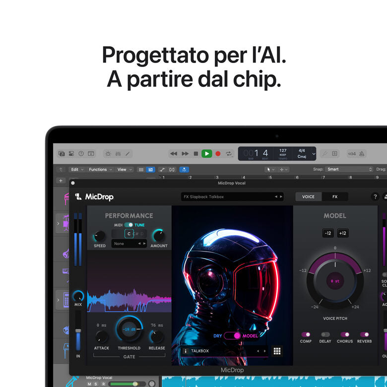 Apple MacBook Pro 14" M5 Pro chip 15‑core CPU 16‑core GPU, 24GB, 2TB SSD - Nero siderale