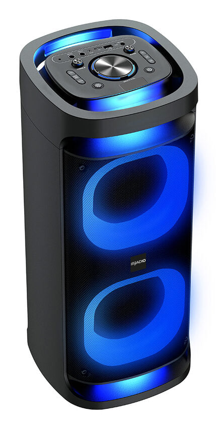 Irradio 550922121 altoparlante portatile e per feste Altoparlante da festa Nero 80 W