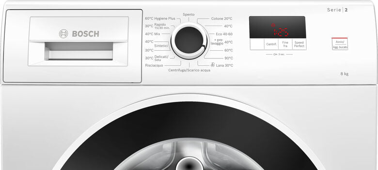Bosch WGE03201IT Serie 2 Lavatrice a carica frontale 8kg 1200g/min Bianco A