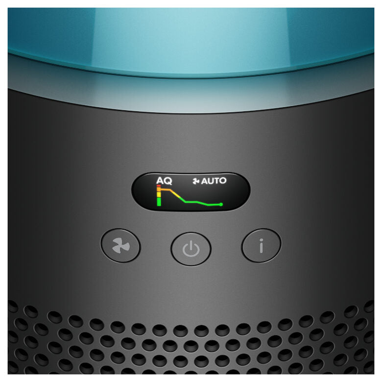 Dyson HushJet Purifier Compact HJ10 100 m² 41 dB Nero, Turchese