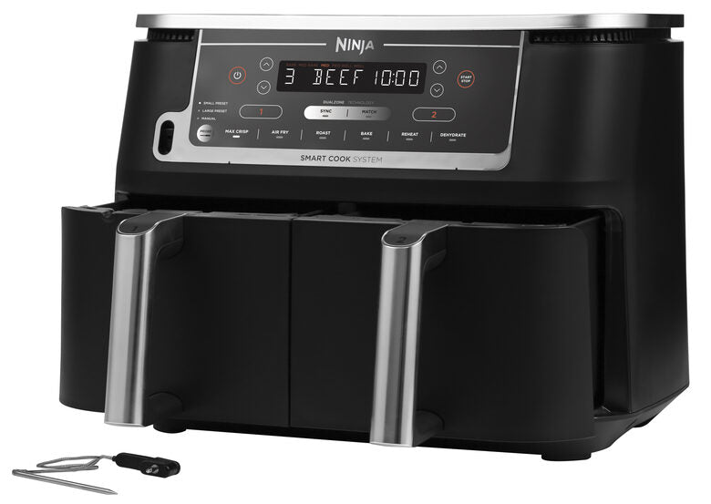 Ninja Friggitrice ad aria Dual Zone MAX PRO da 9,5 L AF451EU