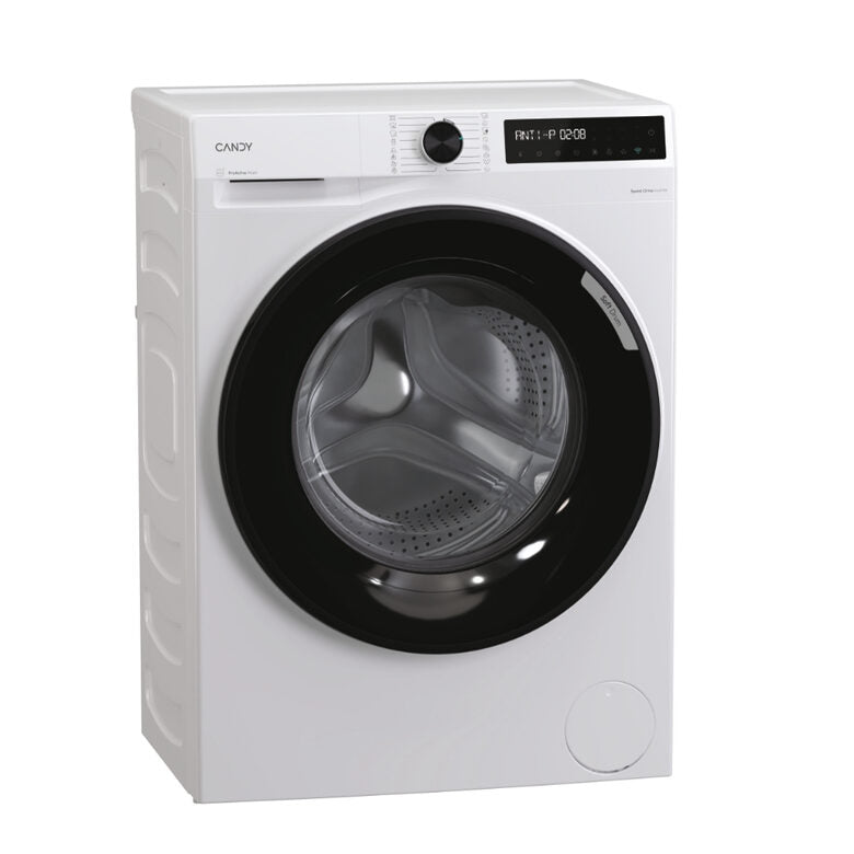 Candy ProWash 500, Lavatrice Carica Frontale 11 KG, 30% più efficente della classe A, 1400 giri, Bianco, Inverter, Vapore, Wi-Fi, Smart Wash, BR 411BL9-S
