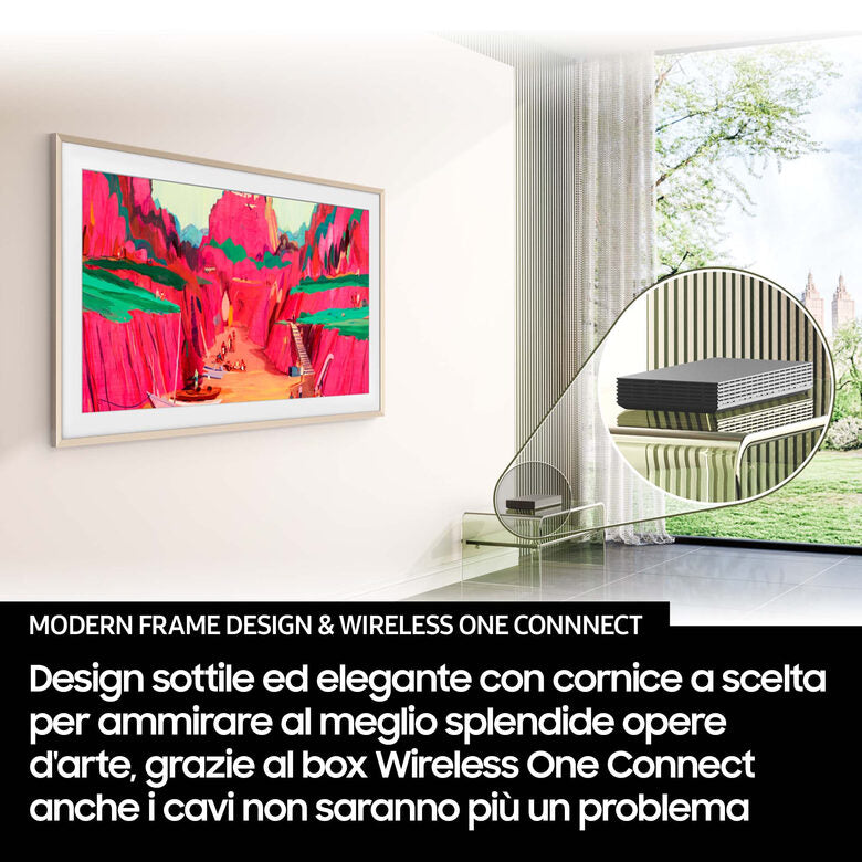 Samsung Smart TV 65" QE65LS03FWUXZT The Frame Pro 4K 2025