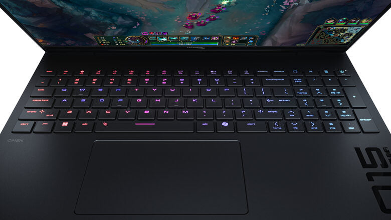 HP HyperX OMEN 15 inch Gaming Laptop PC 15-gb0026nlx AMD Ryzen™ 7 38,9 cm (15.3") 2K 16 GB DDR5-SDRAM NVIDIA GeForce RTX 5060 Wi-Fi 6 (802.11ax) Windows 11 Home Nero