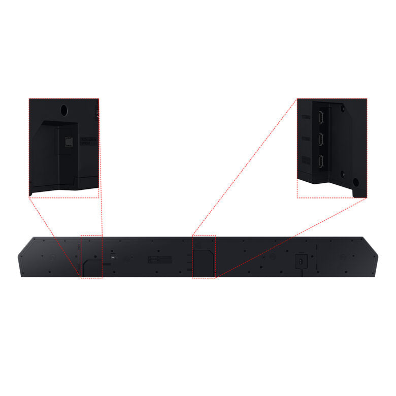 Samsung Soundbar HW-Q990C/ZF Serie Q, 22 speaker, Wireless Dolby Atmos, Audio a 11.1.4 canali, Q-Simphony, Compatibile con Alexa e Google Assistant, Black