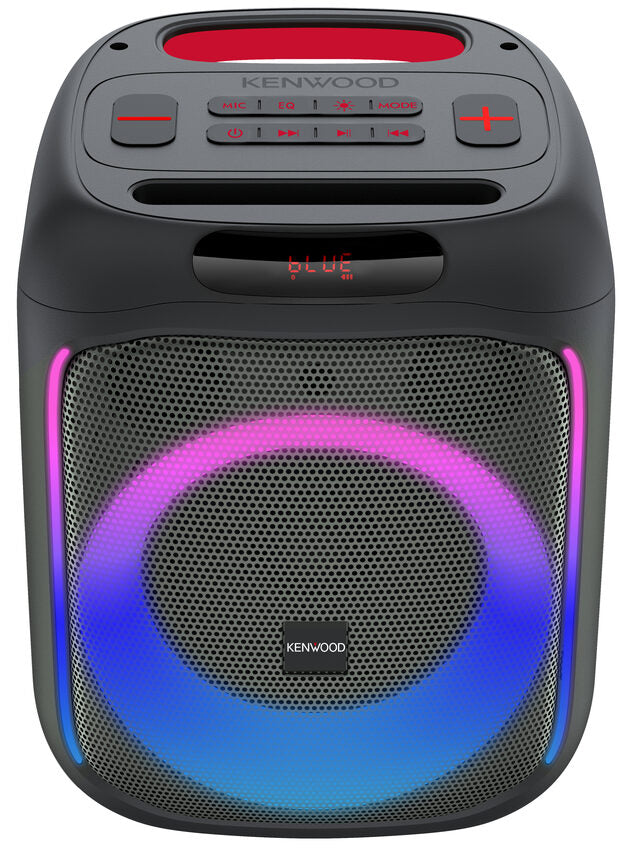Kenwood AS-P200BT altoparlante portatile e per feste Altoparlante da festa Nero 50 W