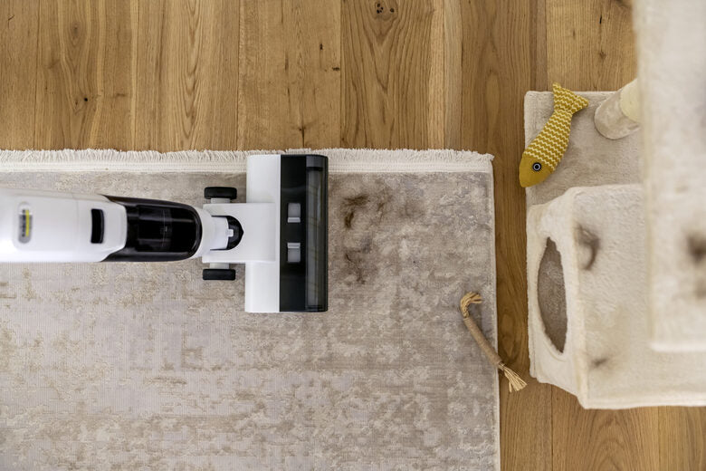 Kärcher FCV 2 Natural N aspirapolvere senza filo Bianco Senza sacchetto