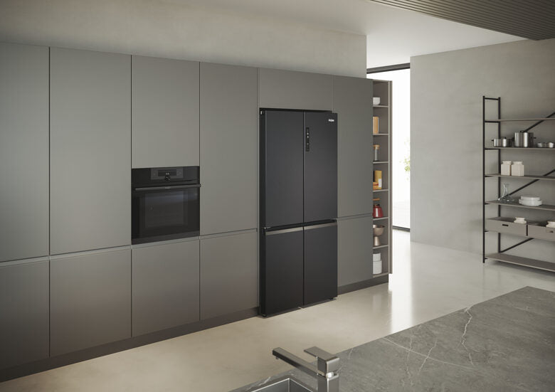 Haier Cube 90 Serie 5 HCR5919ENMB frigorifero 4 porte Libera installazione 528 L E Nero