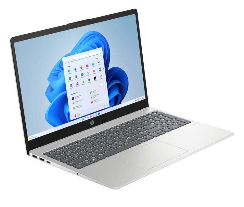 HP Laptop 15-fc1008nlx AMD Ryzen™ 5 7520U Computer portatile 39,6 cm (15.6") Full HD 8 GB LPDDR5-SDRAM 512 GB SSD Wi-Fi 6 (802.11ax) Windows 11 Home Argento
