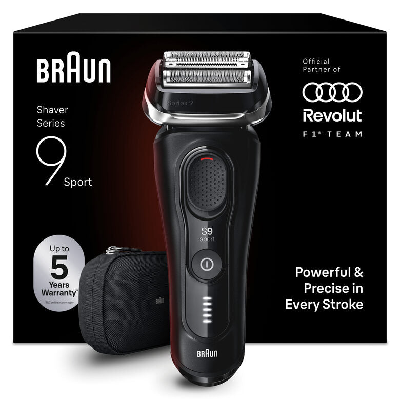 Braun Series 9 Sport 9110s Rasoio Nero