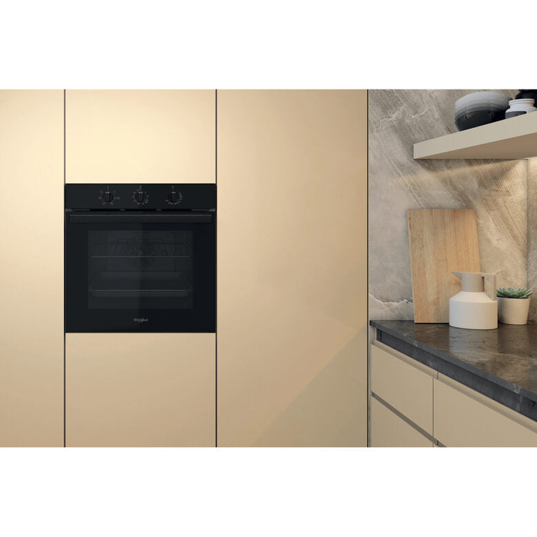 Whirlpool Forno OMR35HR0B Forno a Incasso 71 L A Nero
