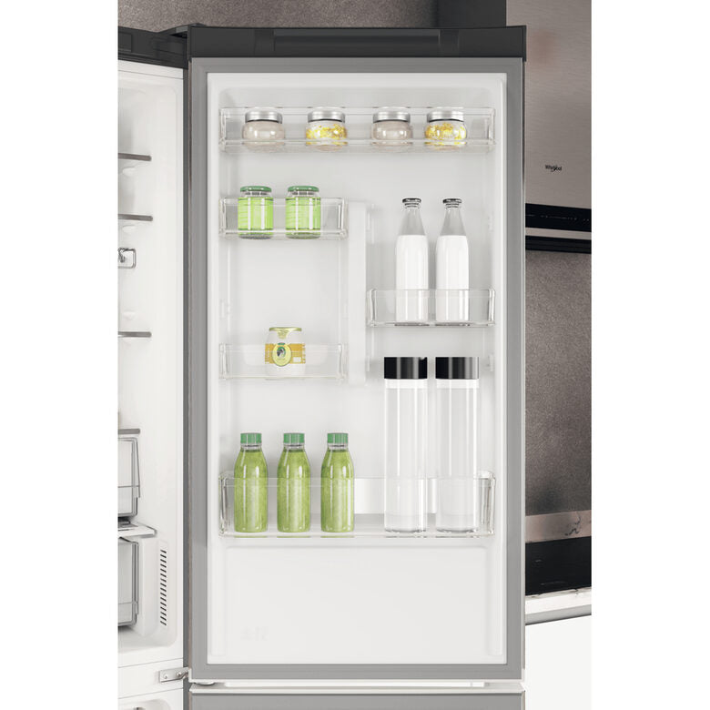 Whirlpool W7X 93A OX frigorifero con congelatore Libera installazione 367 L D Acciaio inossidabile