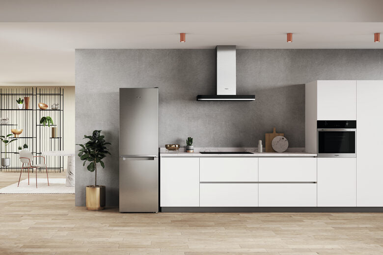 Whirlpool W7X 83A OX frigorifero con congelatore Libera installazione 335 L D Acciaio inossidabile