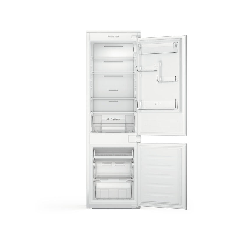 Indesit INC18 T111 frigorifero con congelatore Da incasso 250 L F Bianco