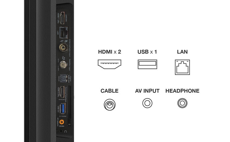 TCL Serie C63 QLED 43" 43C631 audio Onkyo Google TV