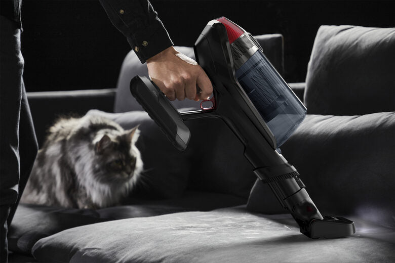 Rowenta X-Force Flex 12.60 RH98A7WO aspirapolvere senza filo Rosso, Grigio Senza sacchetto