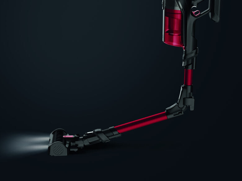 Rowenta X-Force Flex 12.60 RH98A7WO aspirapolvere senza filo Rosso, Grigio Senza sacchetto