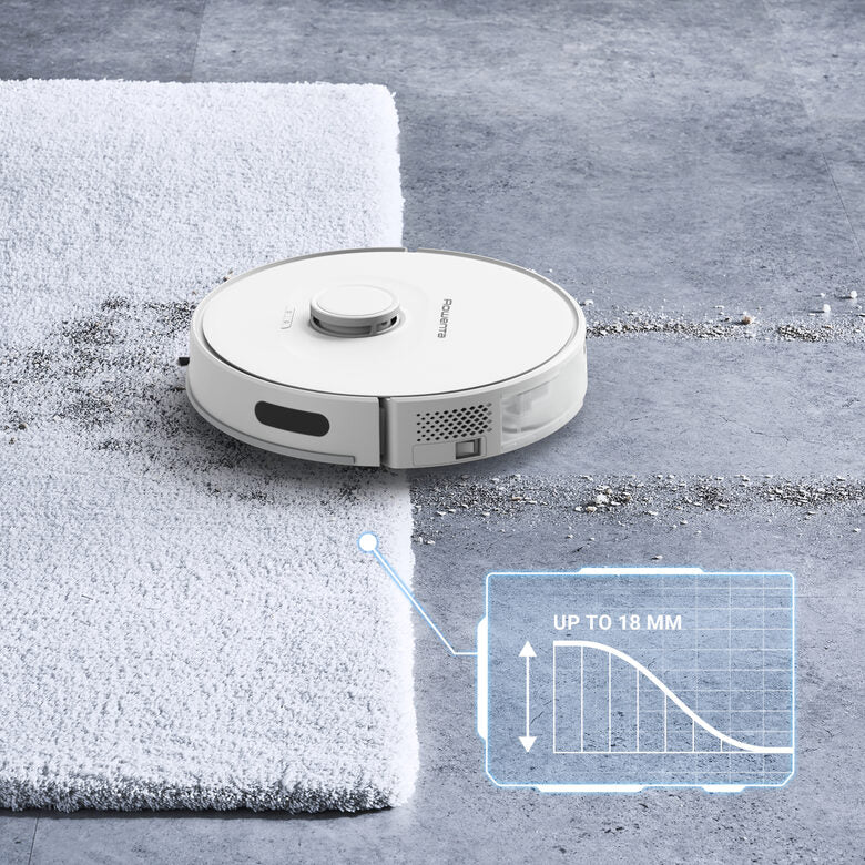 Rowenta X-Plorer RR8577WH Aspirapolvere Robot Senza sacchetto Bianco