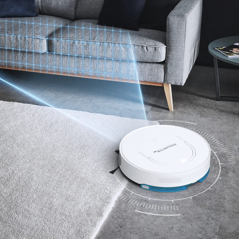 Rowenta X-Plorer RR9077WH Aspirapolvere Robot 0,5 L Senza sacchetto Bianco