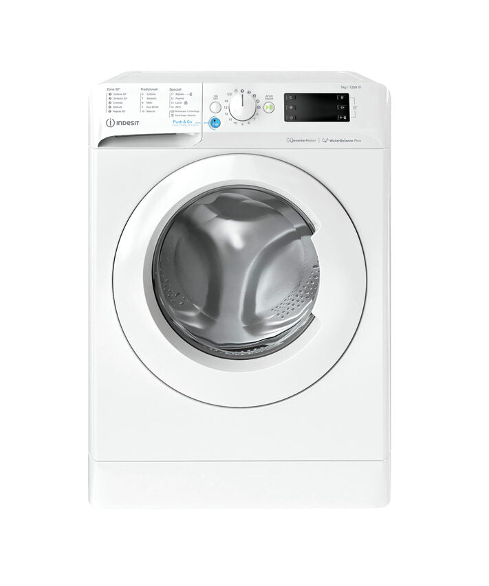 Indesit BWSE 71283X W IT lavatrice Caricamento frontale 7 kg 1200 Giri/min D Bianco